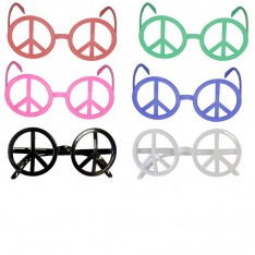 Lunettes peace and love 