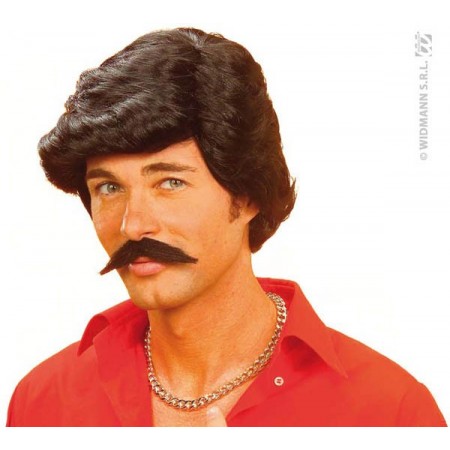 Perruque et moustaches année 70
