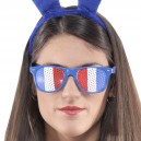 Lunettes supporter tricolores 