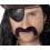 Moustache pirate adhésive