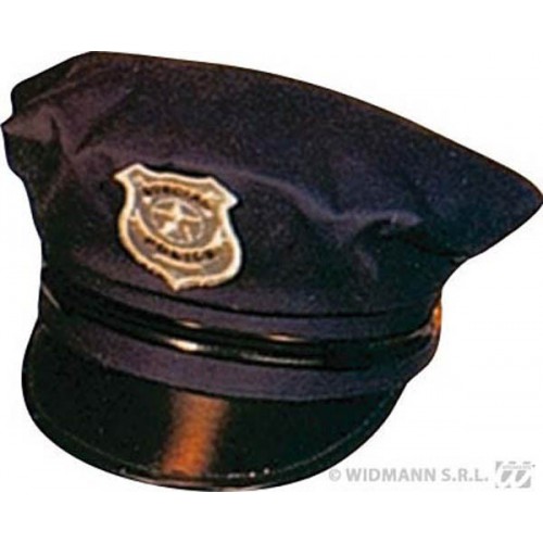 Casquette noire de police americaine