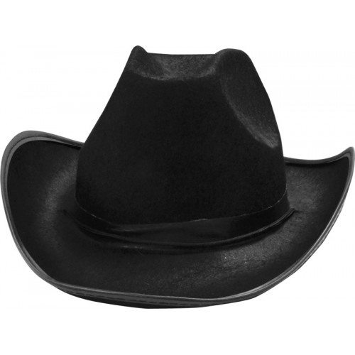 Chapeau cowgirl noir