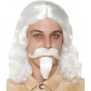 Perruque Buffalo Bill avec barbe et moustache